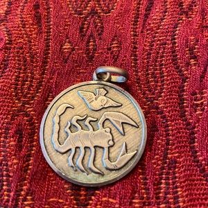 Scorpio Sterling Pendant